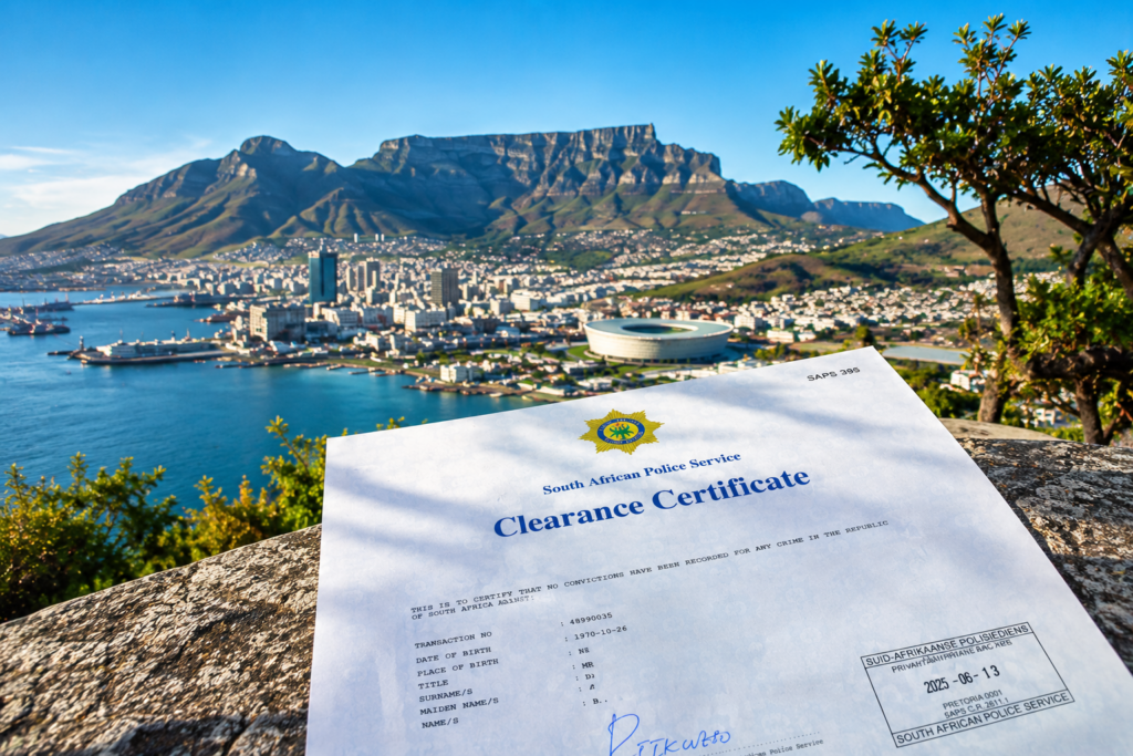 Police Clearance Cape Town