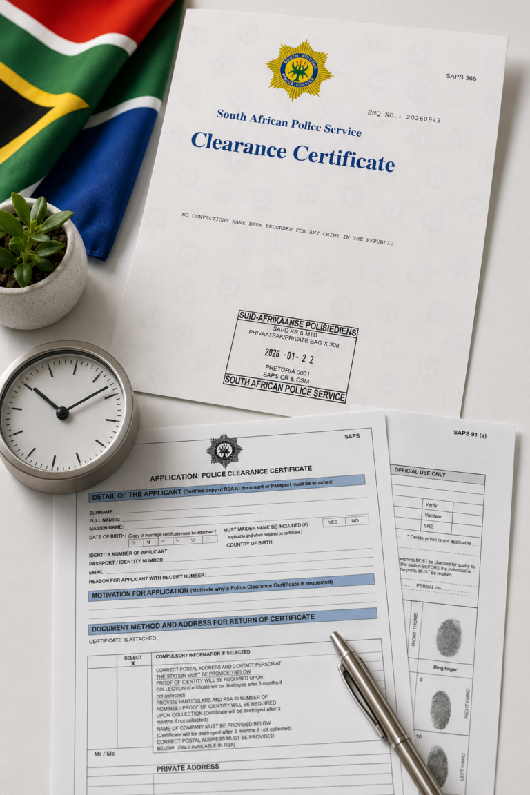Police Clearance Timeframe
