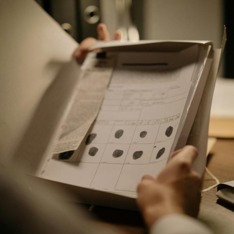 Police Clearance Fingerprints